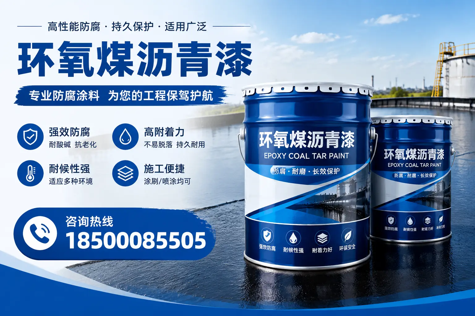 环氧煤沥青漆与其他漆类的比较，随州用户的选择依据