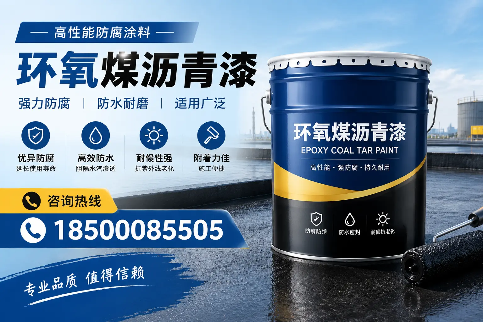 环氧煤沥青漆的主要成分与功能，随州用户深度了解